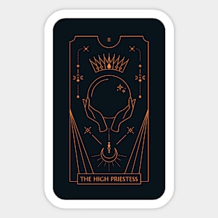 The High Priestess Sticker